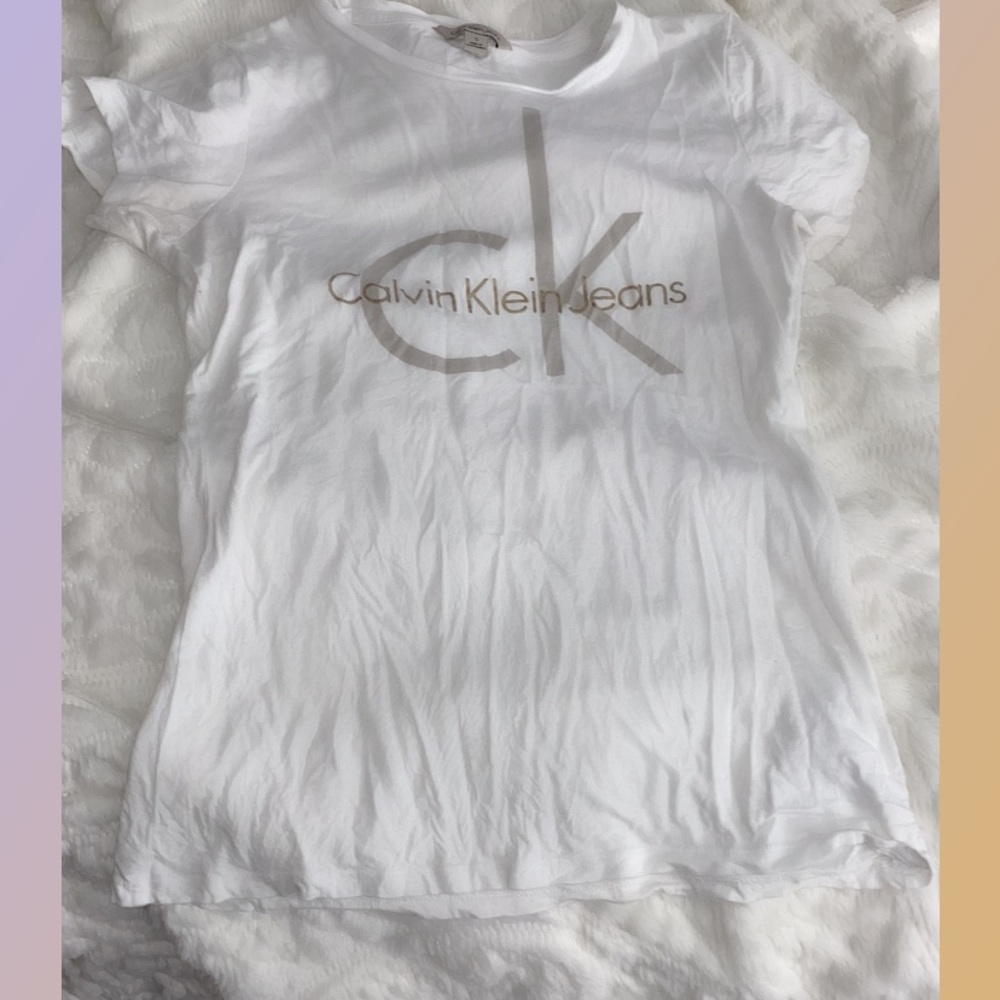 Calvin Klein basic white t-shirt